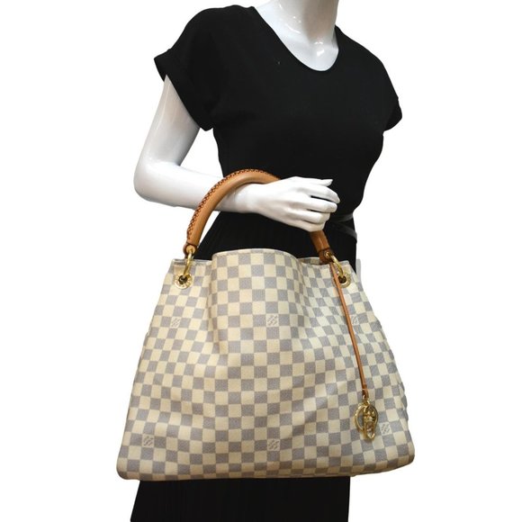 Artsy MM Damier Azur Hobo Bag - Picture 2 of 10